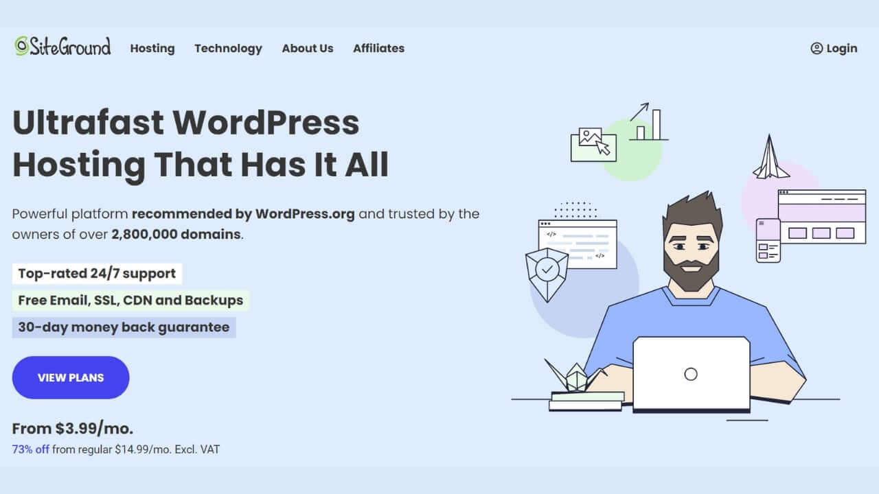 Siteground Website